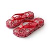 Custom 3D Edge Printing Wedge Flip Flops