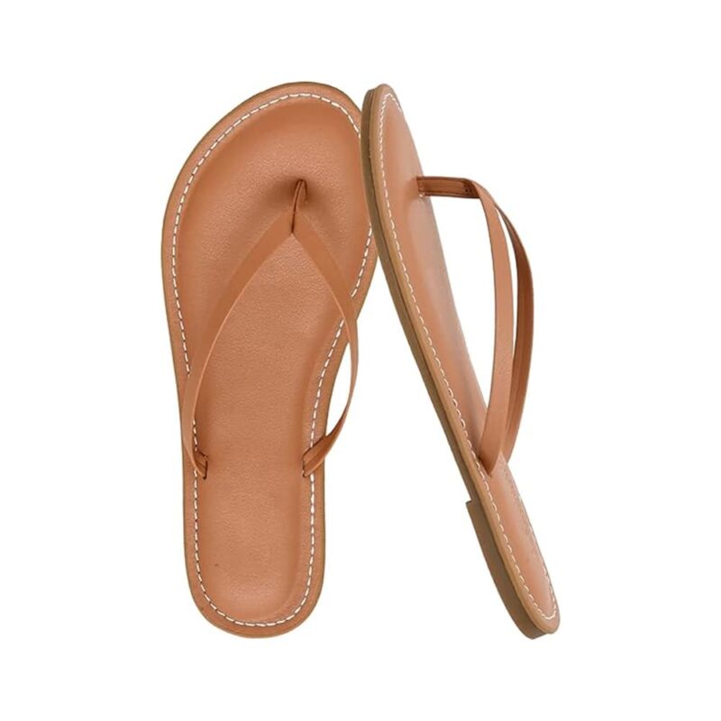 Pu leather flip flops (1) Pu leather Flip Flops