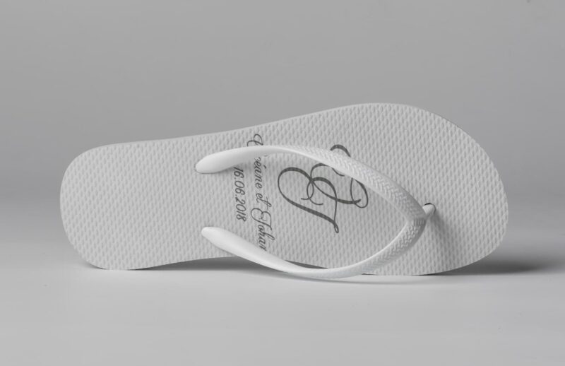 Custom Wedding Flip Flops Slippers