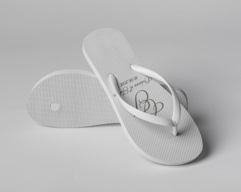Custom Wedding Flip Flops Slippers